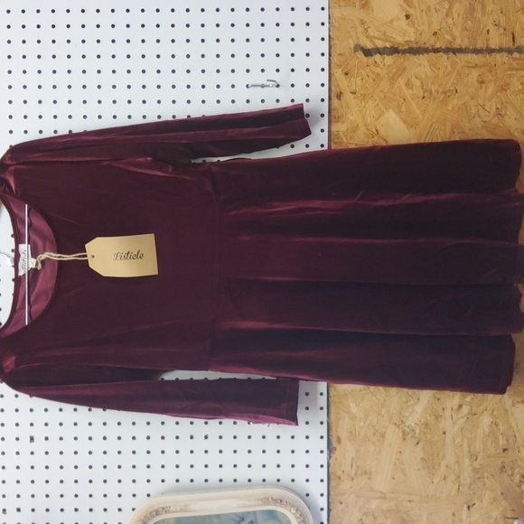 Listicle NWT red textured dress - Picture 1 of 7